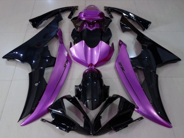 Buy 2008-2016 Yamaha R6 Motorcycle Fairings - Purple Glossy Black Canada