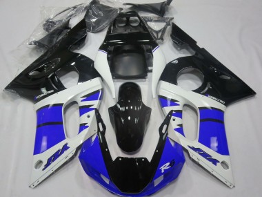 Buy 1998-2002 Yamaha R6 Motorcycle Fairings - White Blue Glossy Black Canada