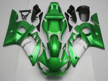 Buy 1998-2002 Yamaha R6 Motorcycle Fairings - Green White Canada