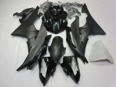 Buy 2008-2016 Yamaha R6 Motorcycle Fairing - Glossy Black Matte Black Canada