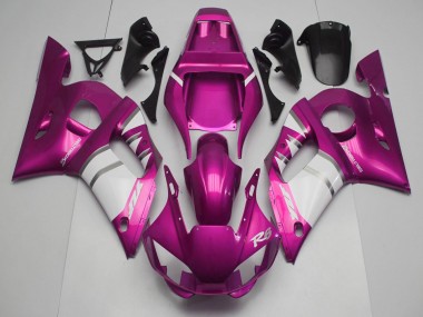 Buy 1998-2002 Yamaha R6 Motorcycle Fairings - Pink White Canada