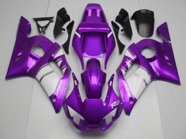 Buy 1998-2002 Yamaha R6 Motorcycle Fairings - Purple White Canada