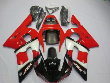 Buy 1998-2002 Yamaha R6 Motorcycle Fairings - Red White Glossy Black Canada