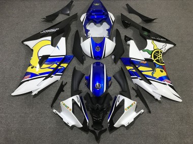 Buy 2008-2016 Yamaha R6 Motorcycle Fairing - White Blue Black Yellow Canada