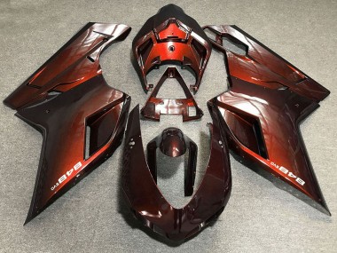 Buy 2007-2014 Ducati 848 Motorcycle Fairings - Red Canada