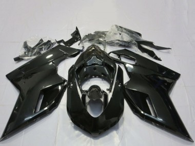 Buy 2007-2014 Ducati 848 1098 1198 Motorcycle Fairings - Glossy Black Canada