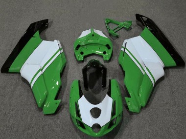 Buy 2003-2004 Ducati 749 999 Motorcycle Fairings - White Green Glossy Black Canada