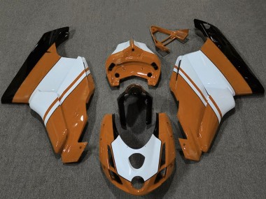 Buy 2003-2004 Ducati 749 999 Motorcycle Fairings - White Orange Glossy Black Canada