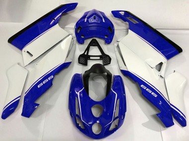 Buy 2003-2004 Ducati 999 Motorcycle Fairings - White Blue Black Canada