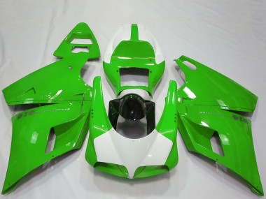 Buy 1993-2005 Ducati 916 Motorcycle Fairings - Green White Glossy Black Performance Canada