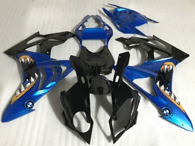 Buy 2017-2018 BMW S1000RR Motorcycle Fairings - Blue Glossy Black Orange Shark Canada