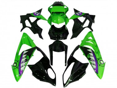 Buy 2017-2018 BMW S1000RR Motorcycle Fairings - Green Purple Glossy Black Shark Canada