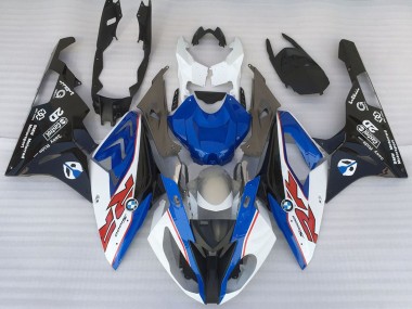 Buy 2015-2016 BMW S1000RR Motorcycle Fairings - White Blue Matte Black OEM Style Canada