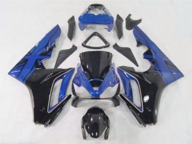 Buy 2006-2008 Triumph Daytona 675 Motorcycle Fairings - Blue Glossy Black Canada