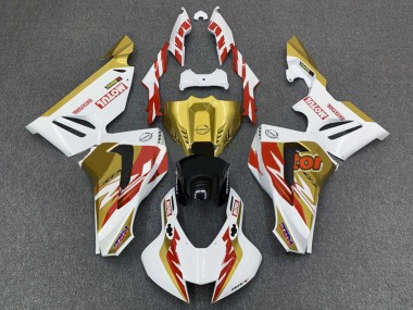 Buy 2020-2023 Honda CBR1000RR-R Motorcycle Fairings - White Red Gold Motul Canada