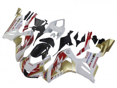 Buy 2020-2023 Honda CBR1000RR-R Motorcycle Fairings - White Red Gold Motul HRC Canada