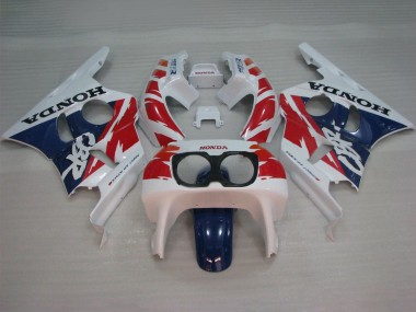 Buy 1987-1989 Honda CBR400RR NC23 Motorcycle Fairings - White Red Blue Canada