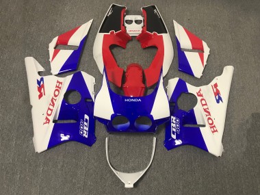 Buy 1987-1989 Honda CBR400RR NC23 Motorcycle Fairing - White Red Blue Canada