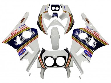 Buy 1990-1999 Honda CBR400RR NC29 Motorcycle Fairings - White Gold Red Dark Blue Rothmans Canada