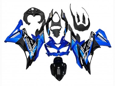 Buy 2019-2025 Kawasaki ZX25R ZX-25R Motorcycle Fairings - Blue White Matte Black Canada