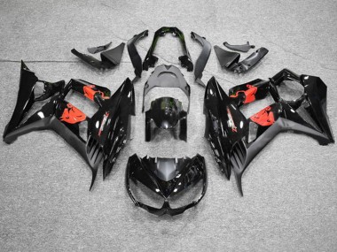 Buy 2010-2016 Kawasaki Z1000SX Motorcycle Fairings - Glossy Black Matte Black Red Bull Canada