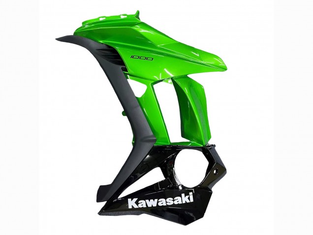 2010-2016 Kawasaki Z1000SX Motorcycle Fairings - Glossy Black Matte Black Green Canada