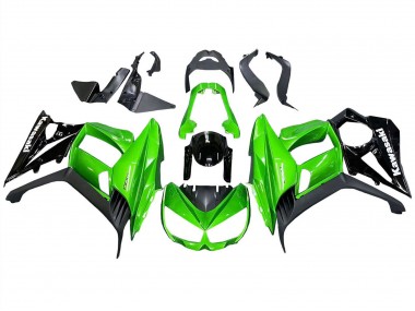 Buy 2010-2016 Kawasaki Z1000SX Motorcycle Fairings - Glossy Black Matte Black Green Canada