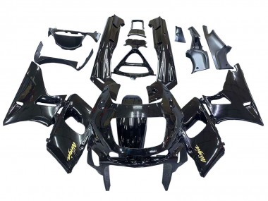 Buy 1993-2007 Kawasaki ZZR400 Motorcycle Fairings - Glossy Black Gold Ninja Canada