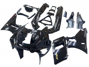 Buy 1998-2003 Kawasaki ZZR600 Motorcycle Fairings - Glossy Black Gold Ninja Canada