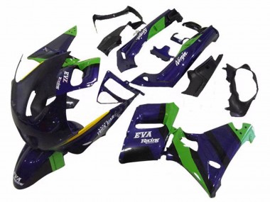 Buy 1993-2007 Kawasaki ZZR400 Motorcycle Fairings - Green Dark Blue Purple Trick Star Eva Racing Canada