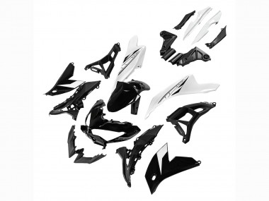 Buy 2022-2025 Kawasaki Versys 650 Motorcycle Fairings - Glossy Black White Canada