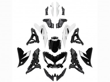 Buy 2022-2025 Kawasaki Versys 650 Motorcycle Fairings - Glossy Black White Canada