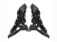 2022-2025 Kawasaki Versys 650 Motorcycle Fairings - Green Glossy Black Canada