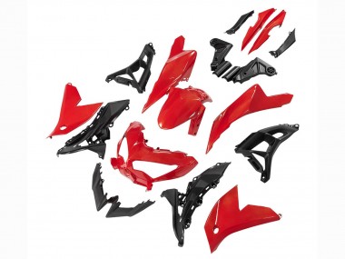 Buy 2022-2025 Kawasaki Versys 650 Motorcycle Fairings - Red Black Canada