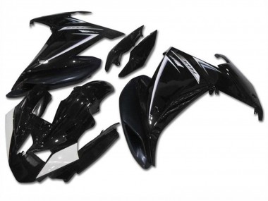 Buy 2009-2015 Yamaha FZ6R Motorcycle Fairings - Glossy Black White Canada