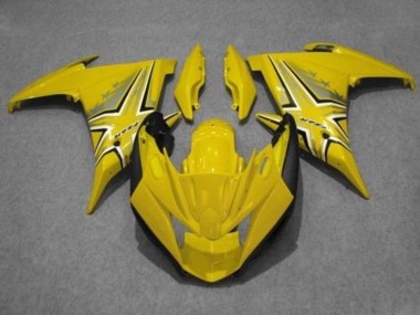 Buy 2009-2015 Yamaha FZ6R Motorcycle Fairings - Yellow Black Canada