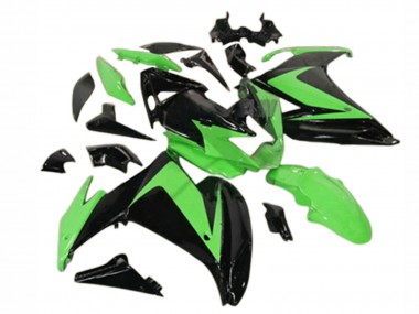 Buy 2009-2015 Yamaha FZ6R Motorcycle Fairings - Glossy Black Green Canada
