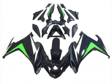 Buy 2009-2015 Yamaha FZ6R Motorcycle Fairings - Black White Green Canada