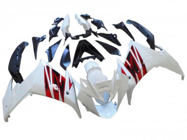 Buy 2009-2015 Yamaha FZ6R Motorcycle Fairings - White Red Canada