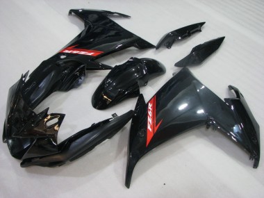 Buy 2009-2015 Yamaha FZ6R Motorcycle Fairings - Glossy Black Red Canada