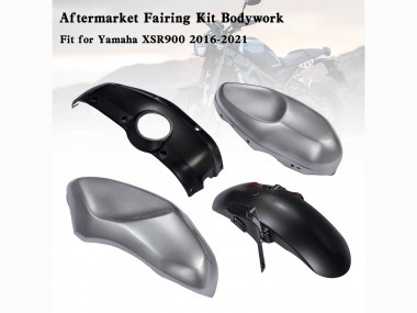 Buy 2016-2021 Yamaha XSR900 Motorcycle Fairings - Black Grey Canada