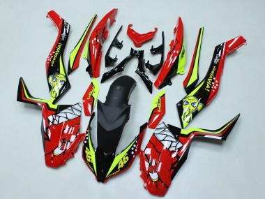 Buy 2017-2021 Yamaha XMAX300 Motorcycle Fairings - Red Yellow Black Shark 46 Canada