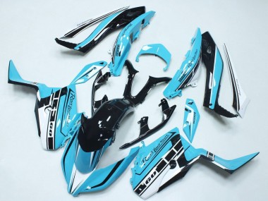 Buy 2017-2021 Yamaha XMAX300 Motorcycle Fairings - Sky Blue Glossy Black Canada