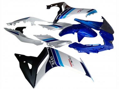 Buy 2017-2020 Suzuki GSX250R Motorcycle Fairings - White Blue Black Racing Canada