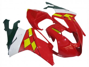 Buy 2003-2006 Aprilia RSV1000 Motorcycle Fairings - Red Yellow White Canada