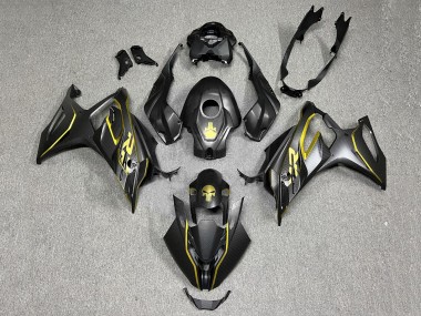 Buy 2023-2024 BMW S1000RR Motorcycle Fairings - Gold Black Carbon Fiber Canada