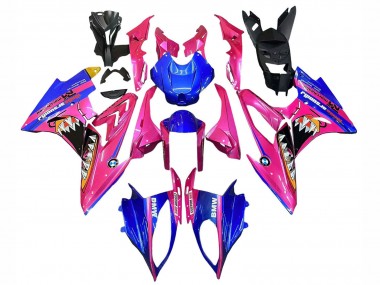 Buy 2017-2018 BMW S1000RR Motorcycle Fairings - Pink Blue Yellow Shark Canada