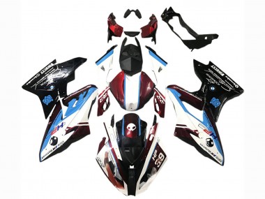 Buy 2017-2018 BMW S1000RR Abs Fairings - White Blue Red Glossy Black Canada