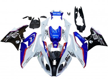 Buy 2017-2018 BMW S1000RR Bike Fairings - White Blue Red Glossy Black Canada