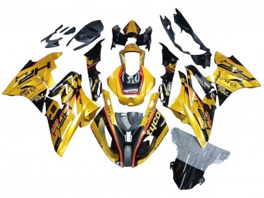 Buy 2017-2018 BMW S1000RR Motorcycle Fairings - Gold Black Tyco Canada